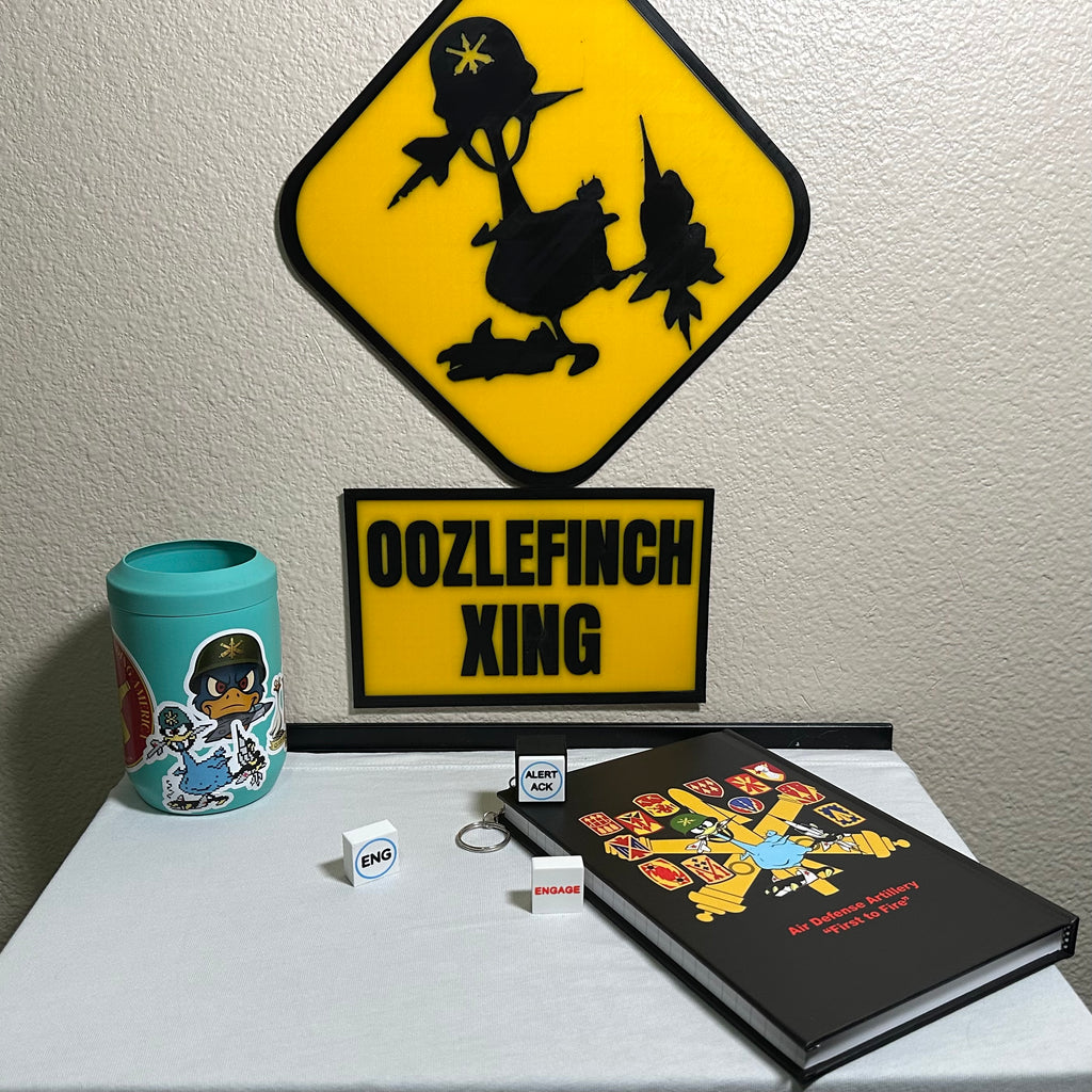 ECS ENG Keycap Clicker Keychain | Interchangeable Alert ACK/ Engage Buttons