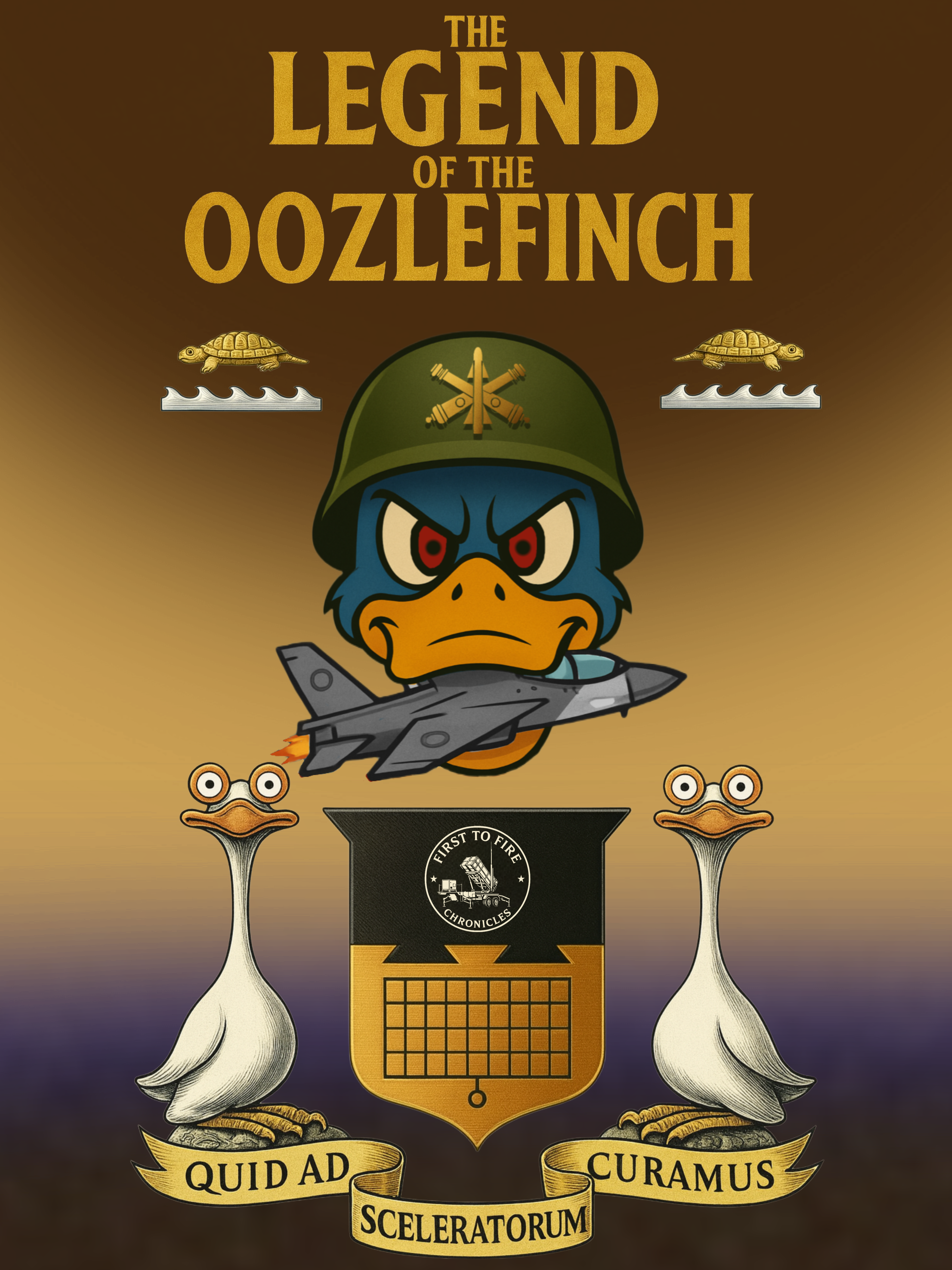 The Legend of the Oozlefinch — First to Fire Heritage Poster