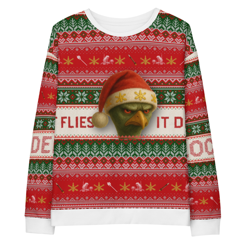 A Very Salvo Christmas Sweater | “If It Flies, It Dies” Edition – First to Fire Chronicles